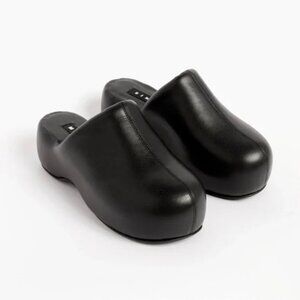 Simon Miller Platform Bubble Clog in Black 40 10